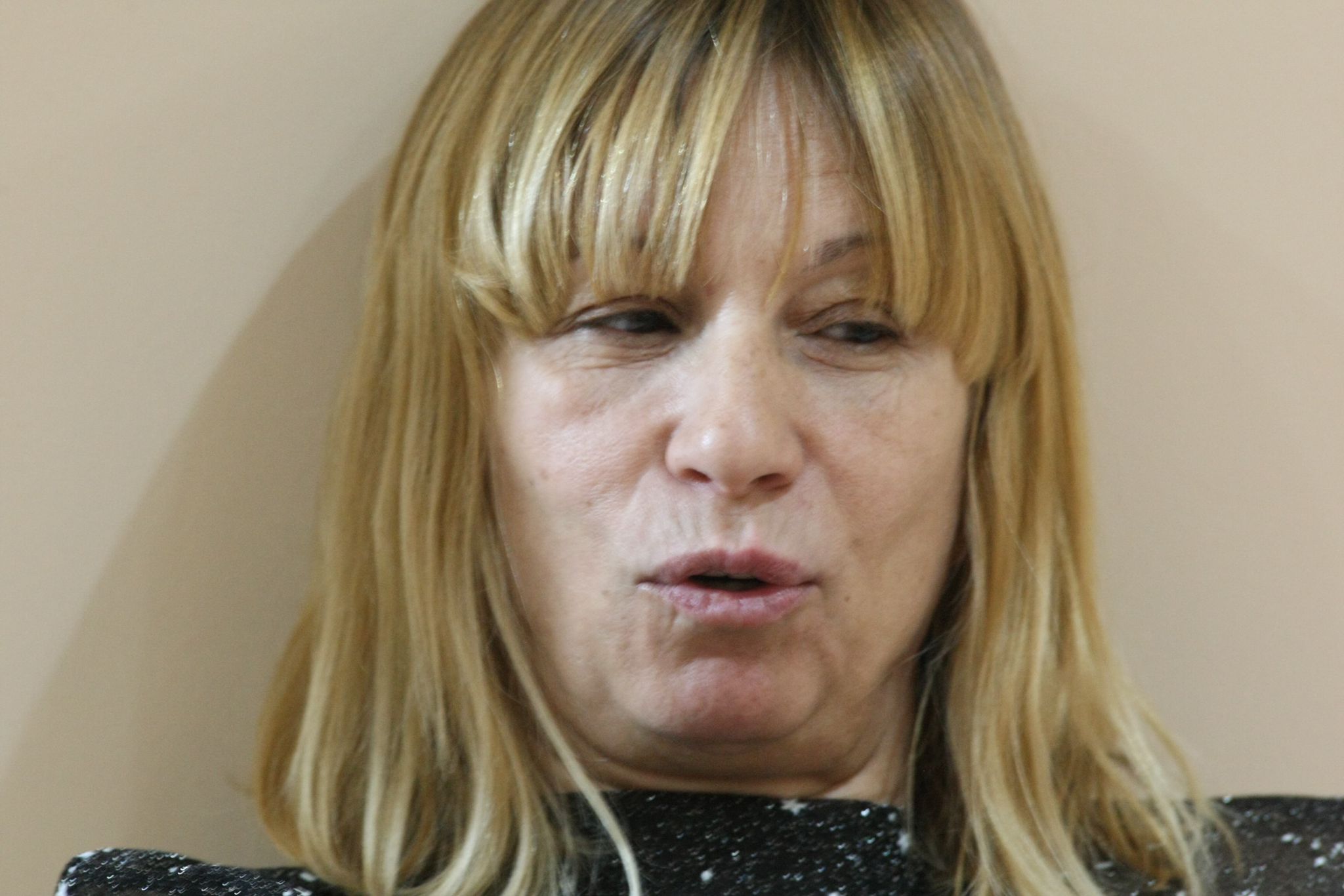 Cristina posando para un ex compañero de trabajo